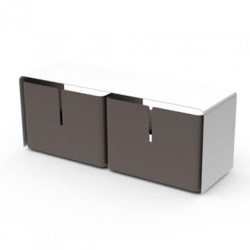 Meuble TV Barber 2 tiroirs