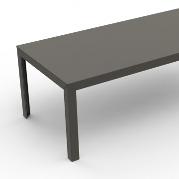 Table à dîner Zef Outdoor Longueur 220cm Pieds droits