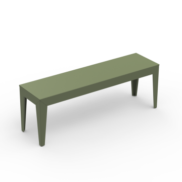 Banc Zef Outdoor Longueur 195cm Pieds effilés