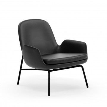 Era Lounge Chair Low acier