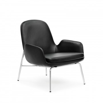 Era Lounge Chair Low chrome