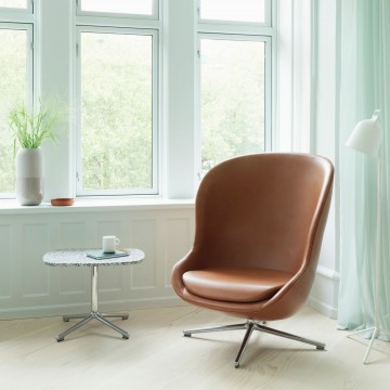 Fauteuil lounge Hyg High Swivel