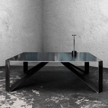 Table basse Izarluz 100x100xH.35cm