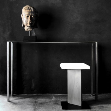 Console Hoffman 110x35xH.75cm