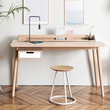 Tabouret Gustave chêne