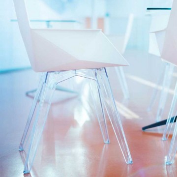 Fauteuil Faz Pieds plexi