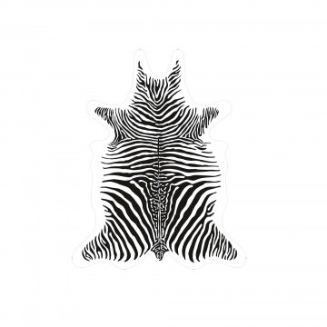 Tapis Peau de bête XL - Zèbre - "baba souk"