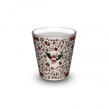 Bougie  M - Parfum Pure Cashmere - "Tattoo compris"