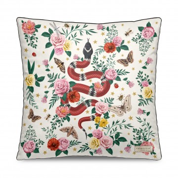 Coussin serpent - "Tattoo compris"