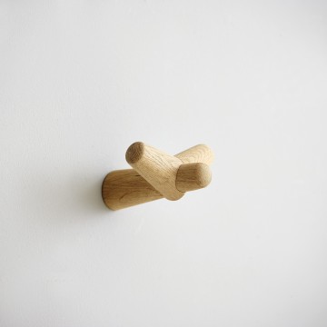 Patère Tail Wing chêne small