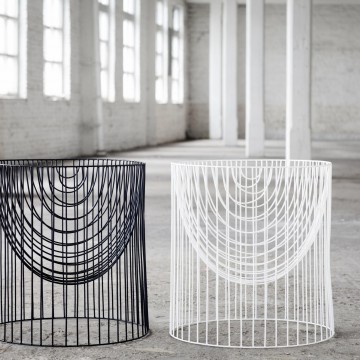 Corbeille à fruits Caterina Noir S