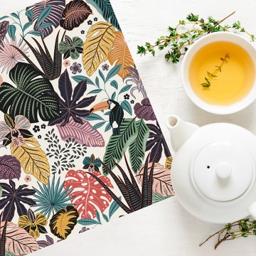 Set de table "tropicalisme"