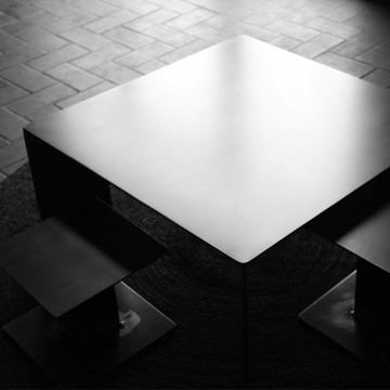 Table basse Lime 100x100xH.35cm