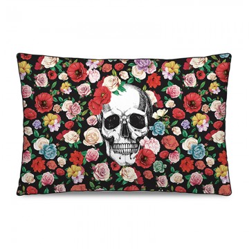 Coussin - Skull Flower