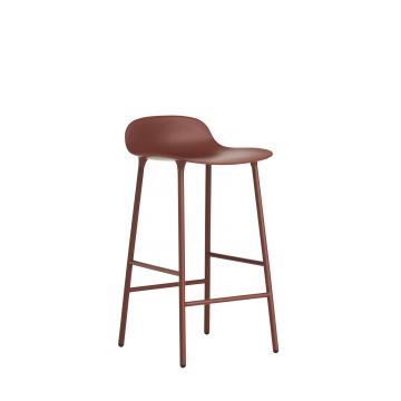 Tabouret Form H.65cm pieds métal