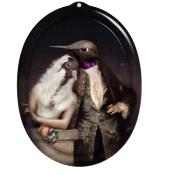 Plateau portrait THE LOVEBIRDS