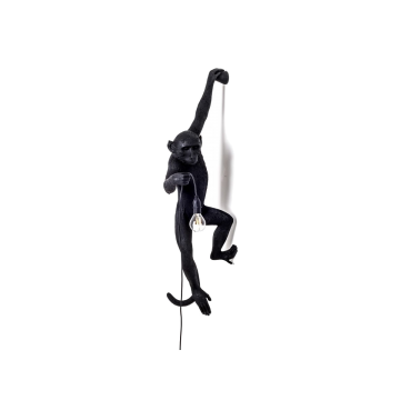 Applique Monkey Hanging Left