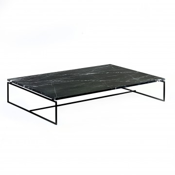 Table basse Nero 120x80cm Noir