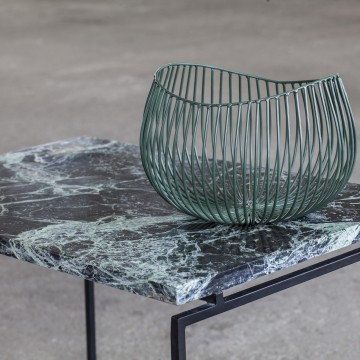 Table occassionnel Verde 40x30cm Vert