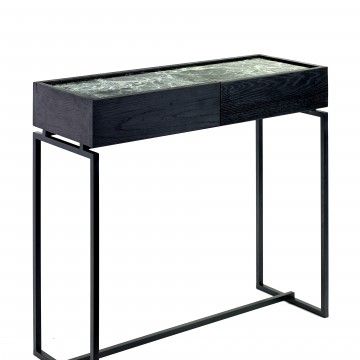 Console Drawer Verde 80x30cm Vert