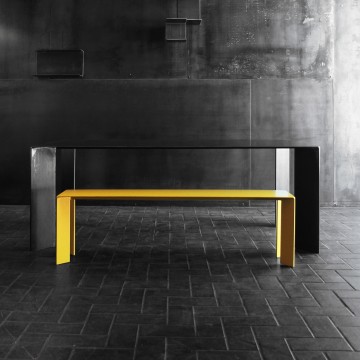 Table à dîner Lime 200x100xH.75cm