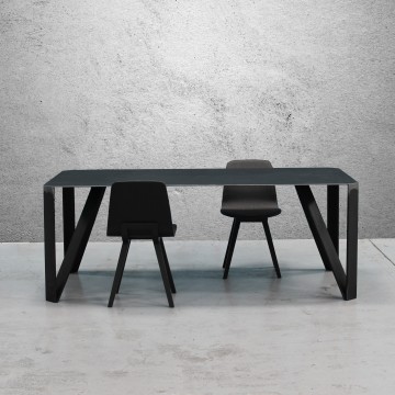 Table à dîner Izar 200x100xH.75cm